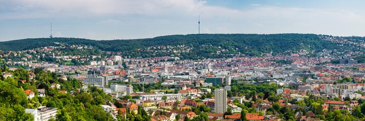 Panorama von Stuttgart