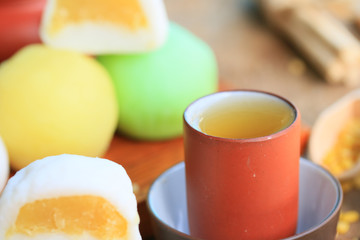 Mochi japanese dessert