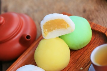 Mochi japanese dessert