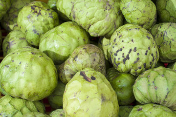 Chirimoya deliciosa fruta tropical