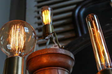 Light bulbs from an antique store in Atlanta, GA