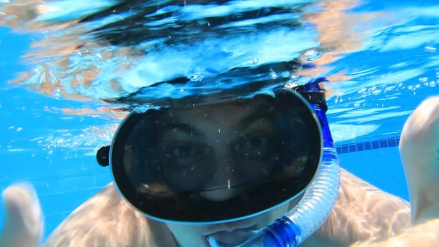 Underwater swimming