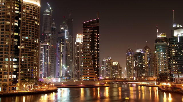 Fantastic Night Dubai Marina, United Arab Emirates