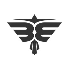 Abstract Eagle Initial BE