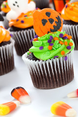 Halloween cupcakes