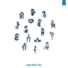 Happy Mothers Day Icons