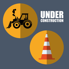 Under construction design 
