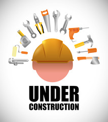 Under construction design 
