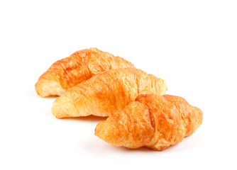 Closeup of croissants for breakfast