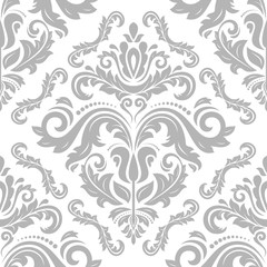 Fototapeta premium Damask Seamless Vector Pattern