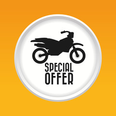 Obraz premium Motorcycle offer