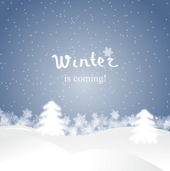 Christmas greeting card and background. Vector