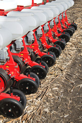 Seeder for sowing of cereals