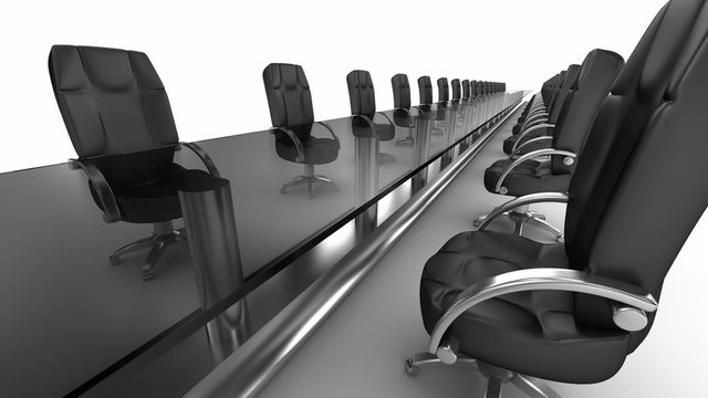 Boardroom animation , and top view