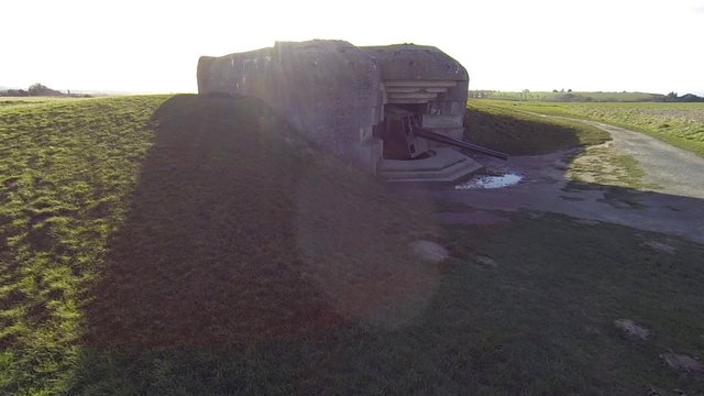 blockhaus batterie allemande Normandie