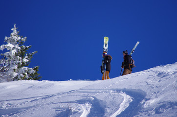 ski hors pistes - ascension