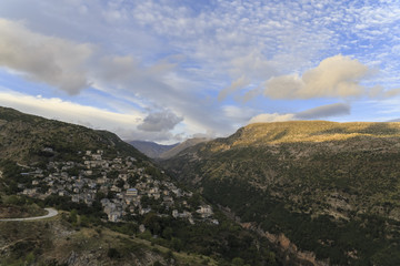 Syrako, tranditional village in Ioannina Greece