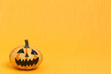 ハロウィンのおもちゃカボチャ