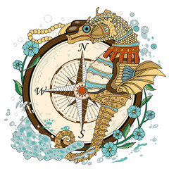 lovely seahorse