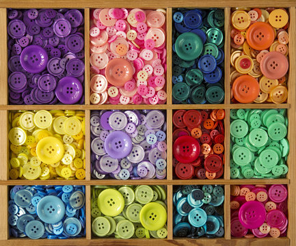 Colorful buttons