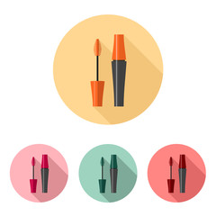 Mascara icon set
