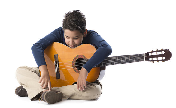 Tired Little Guitarist