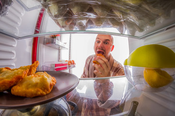 view from the refrigerator