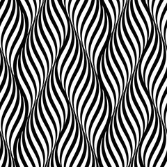 Vector seamless texture. Modern abstract background. The intertwining wavy lines.