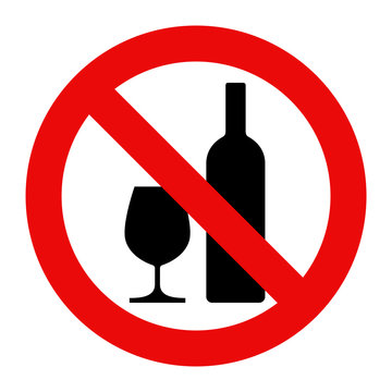 No Alcohol Sign