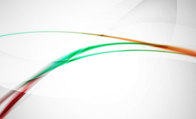 Wave abstract background. Business hi-tech presentation template