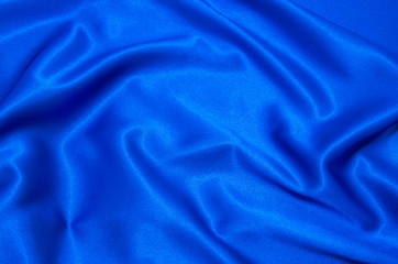 blue satin