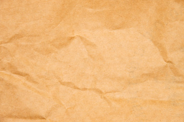 Crumpled paper for background usage