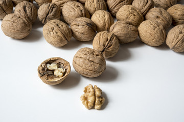 walnuts background