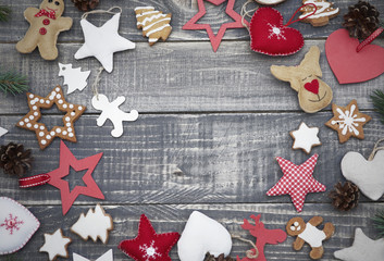 Abundance of cute christmas ornaments