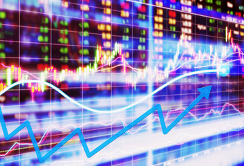 stock market concept