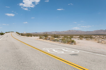Route 66 la route mère, Californie, Arizona, États-Unis