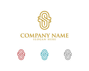 Elegant S Letter Logo Icon 1