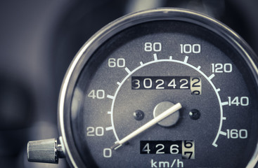 Motorcycle speedometer