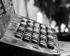 Dragspel med knappar