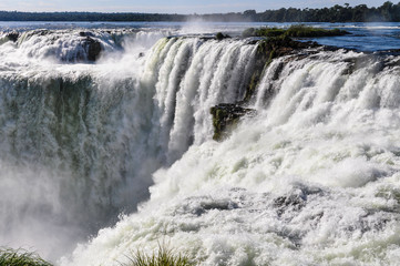 Fototapeta na wymiar Devil's Throat, Iguazu Falls, Argentina