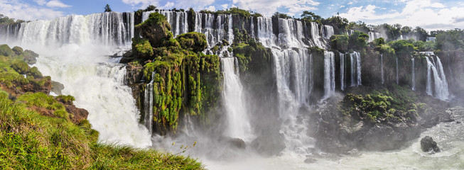 Panorama, Iguazu Falls, Argentina