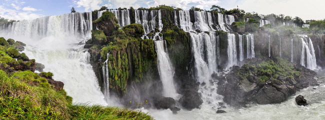 Fototapeta premium Panorama, Iguazu Falls, Argentyna
