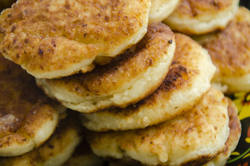 Cottage cheese pancakes