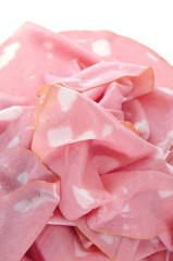 slices of mortadella