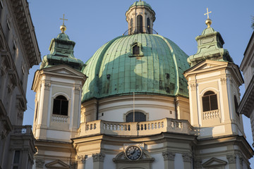 Fototapeta premium St Peter's, Church, Vienna
