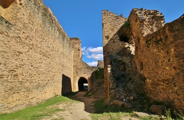 Fototapeta na wymiar Medieval Castle Ruins