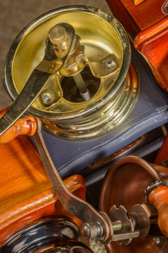 Manual coffee grinders
