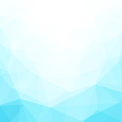 Blue bright abstract background.