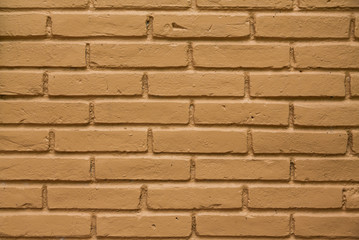 Weathered stained brick wall background