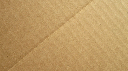 Fototapeta premium Corrugated cardboard as background